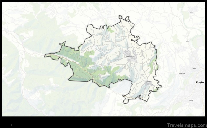 Map of Wiggensbach Germany