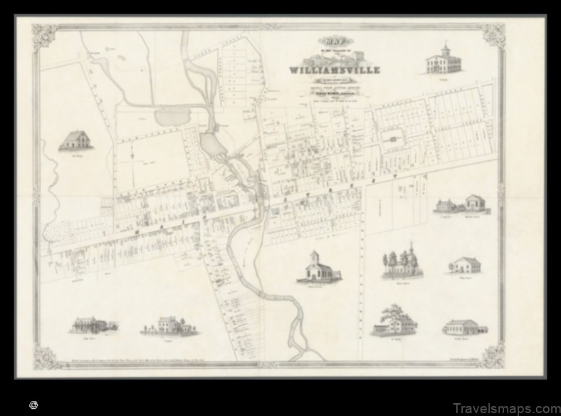 Map of Williamsville United States