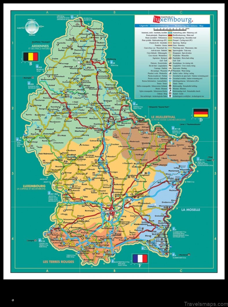 Map of Wilwerwiltz Luxembourg