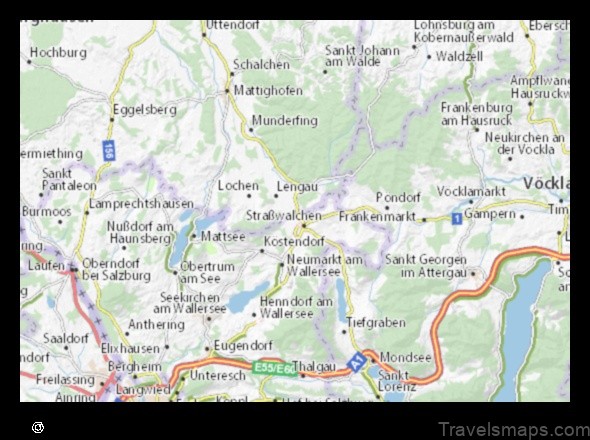 Map of Wimpassing Austria