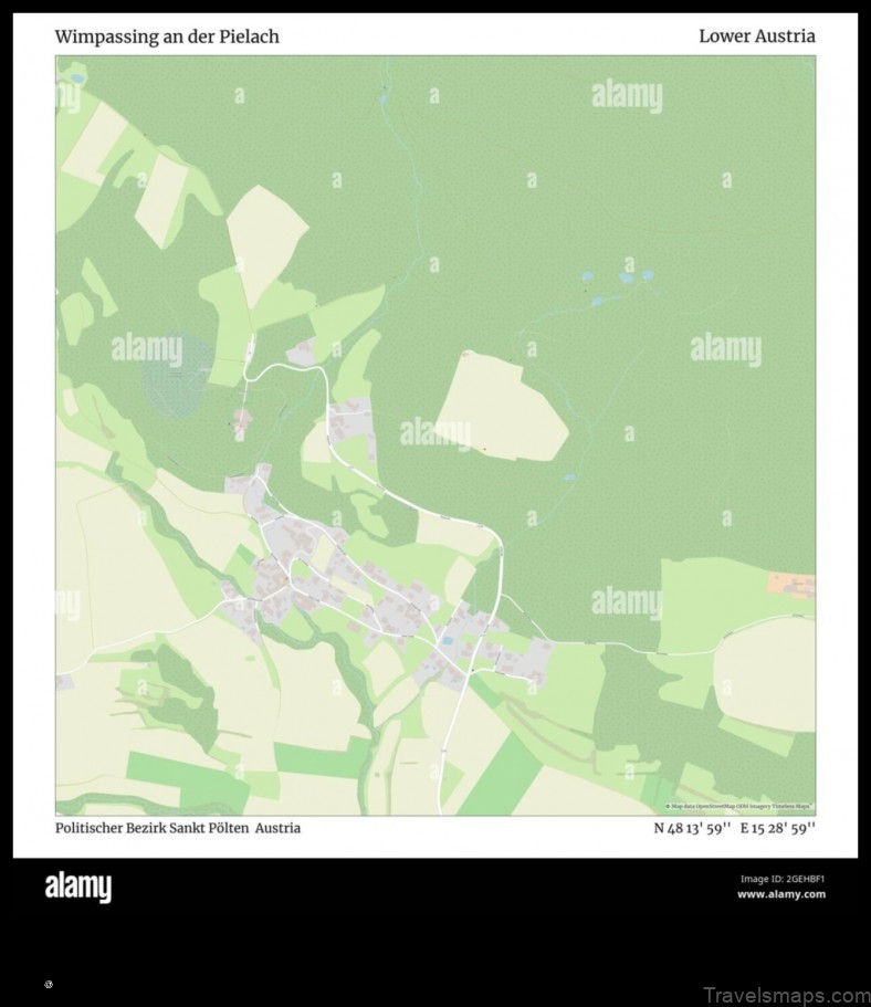 Map of Wimpassing Austria