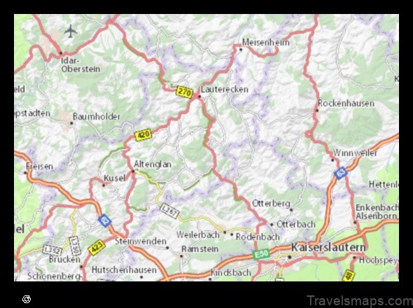 Map of Wolfstein Germany