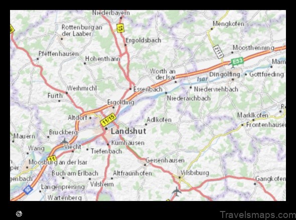 Map of Wolfstein Germany