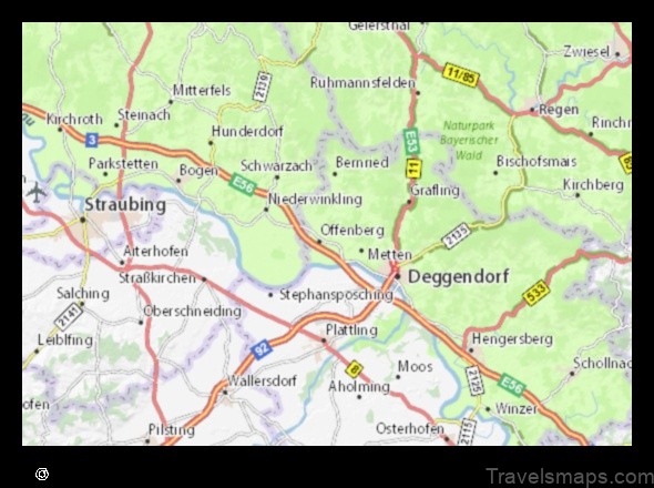 Map of Wolfstein Germany