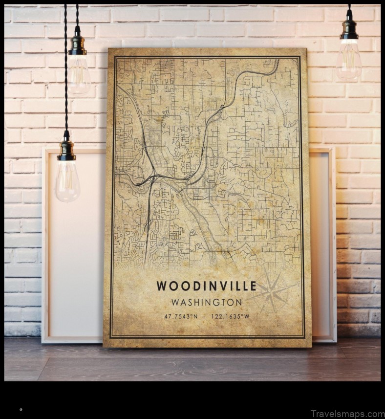 Map of Woodinville United States