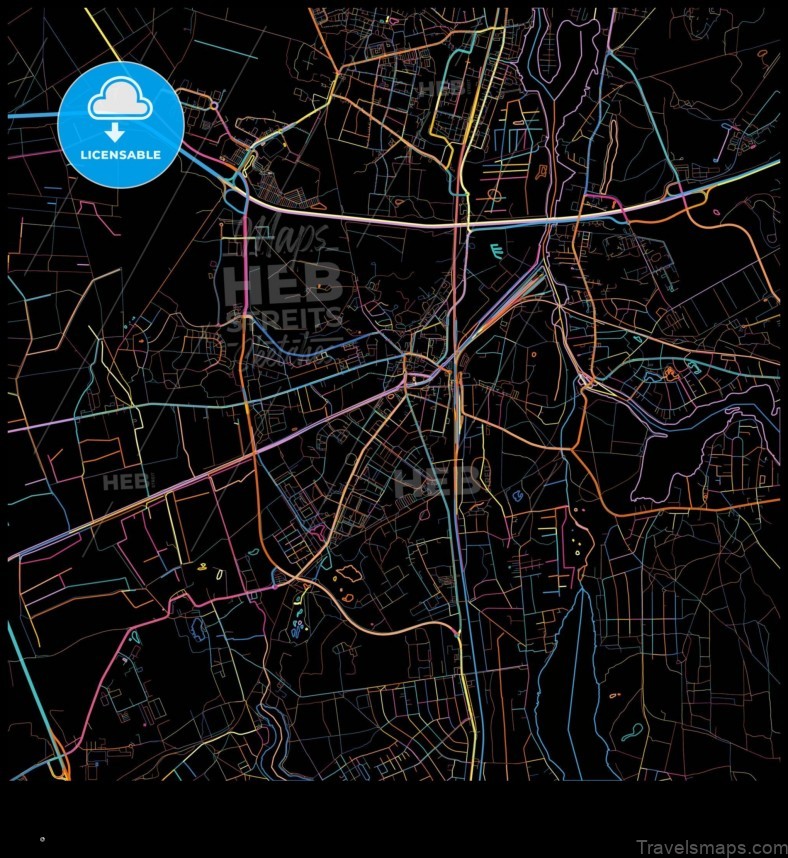 Map of Wusterhausen Germany