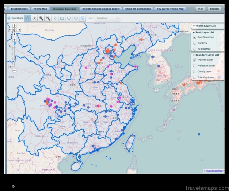 Map of Xiaopu China