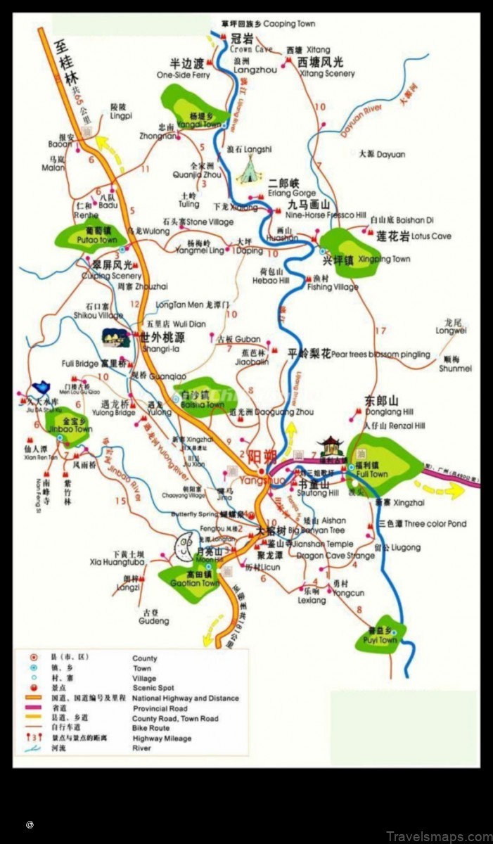 Map of Xingpinglu China