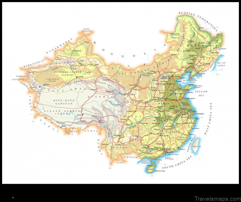 Map of Xiongzhou China