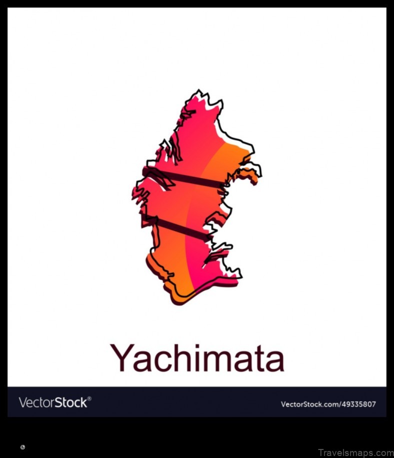 Map of Yachimata Japan