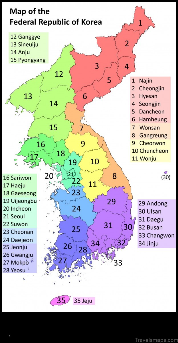 Map of Yanggu Korea, Republic of