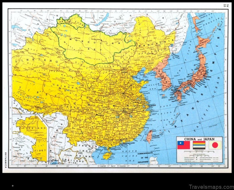 Map of Yanqiao China