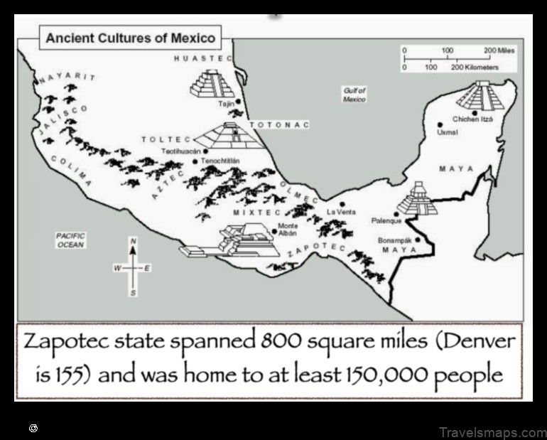 Map of Sitpach Mexico