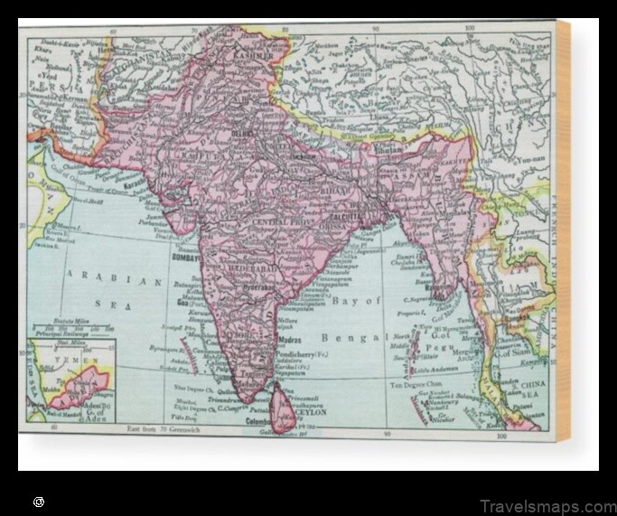 Map of Solim India