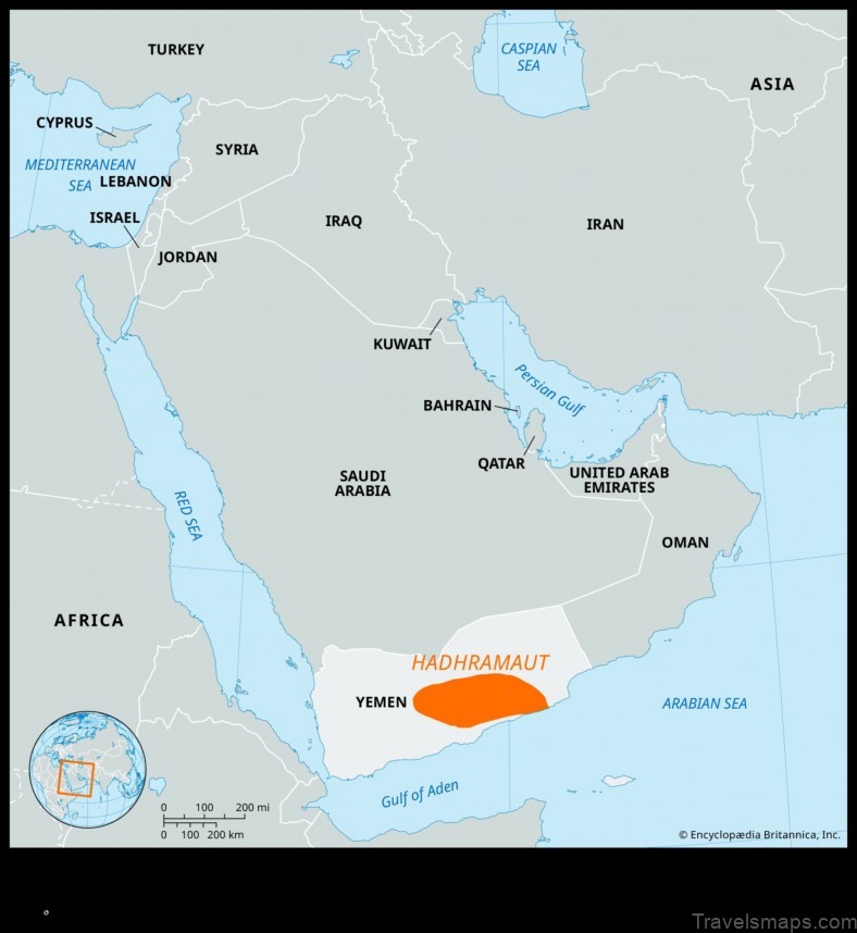 Map of Waḑarah Yemen