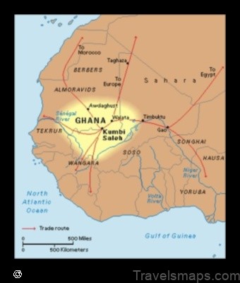 Map of Wankyi Ghana