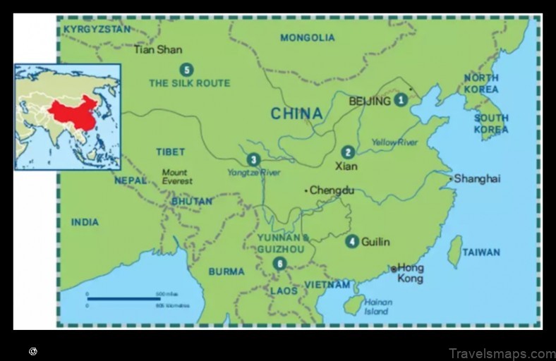 Map of Ziketan China