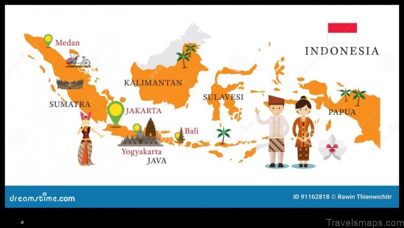 Map of Binanga Indonesia