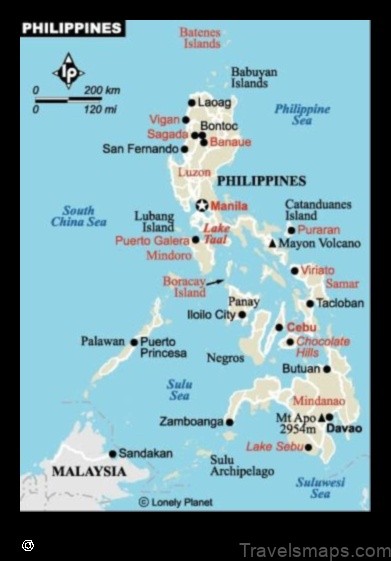 Map of Lagayan Philippines