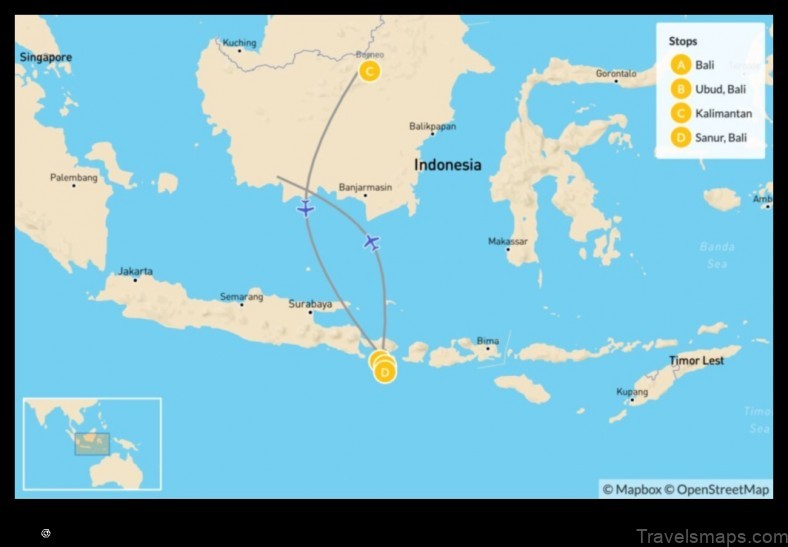 Map of Masamba Indonesia