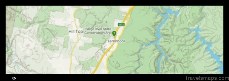 Map of Yerrinbool Australia