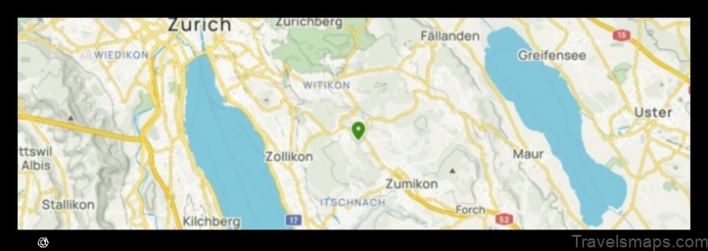 Map of Zollikerberg Switzerland