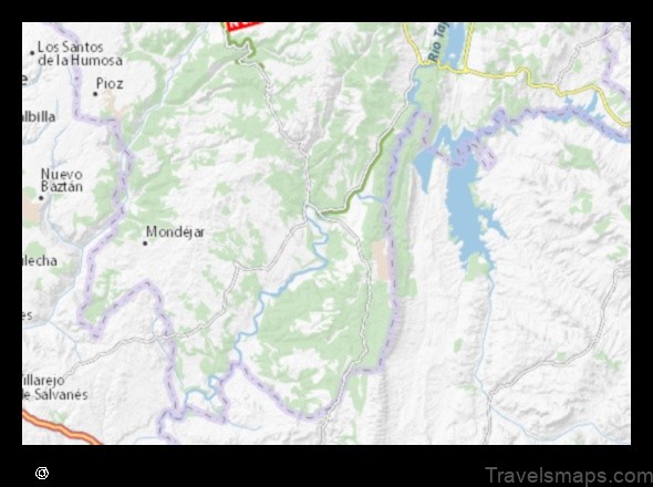 Map of Zorita de los Canes Spain