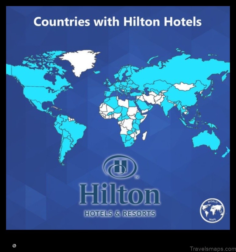 Map of Hilton Australia