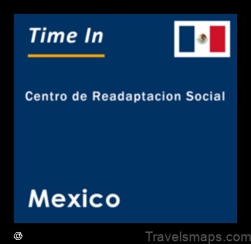 Map of Centro de Readaptación Social Mexico