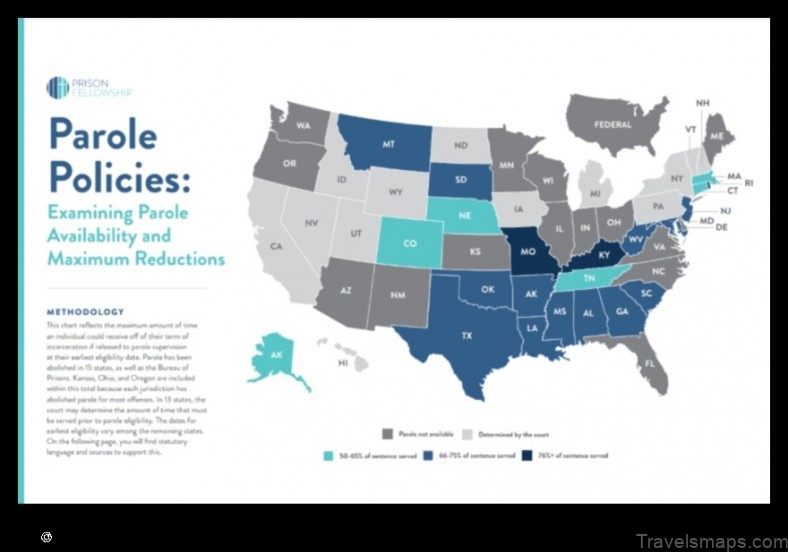 Map of Parole United States