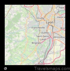 Map of Irigny France