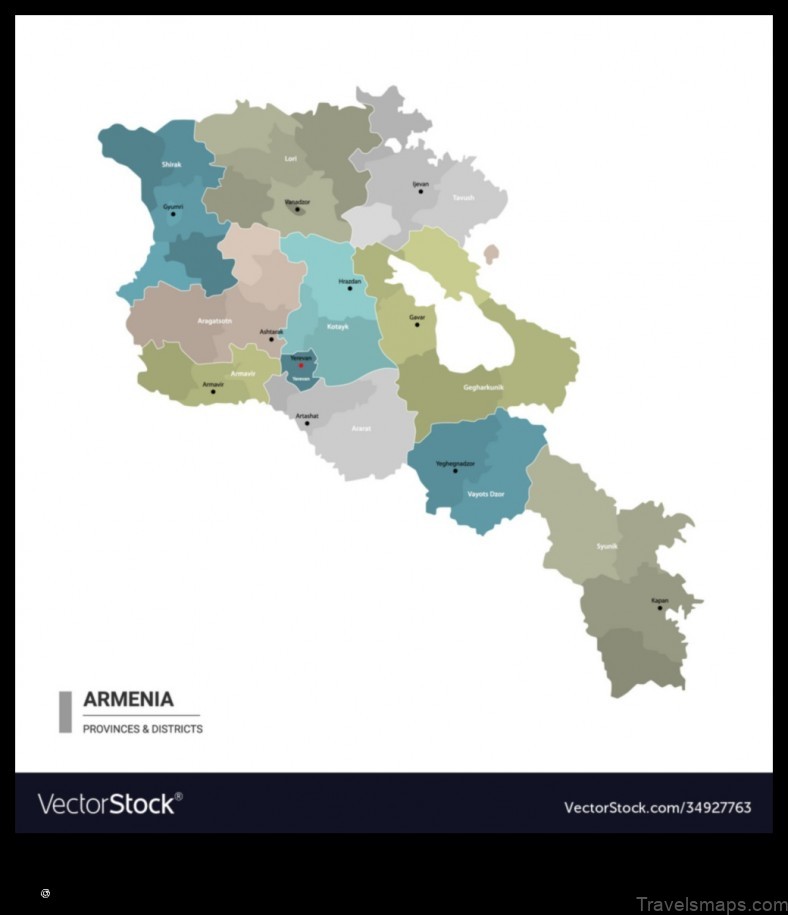 Map of Yeghegnut Armenia