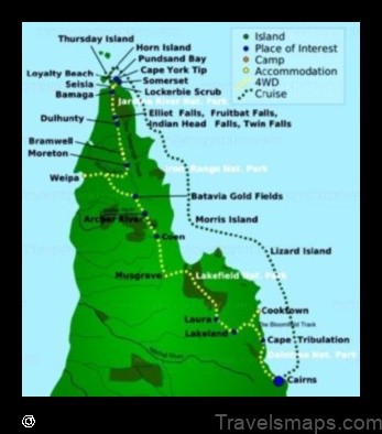 Map of York Australia