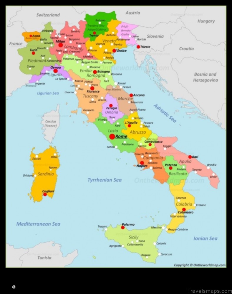 Map of Levata Italy