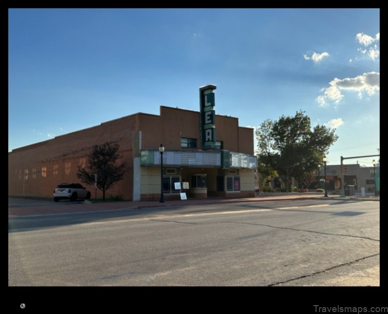 Map of Lovington United States