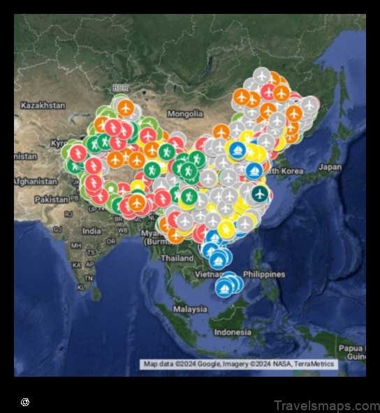 Map of Bingtuan Sanshiliu Tuan China