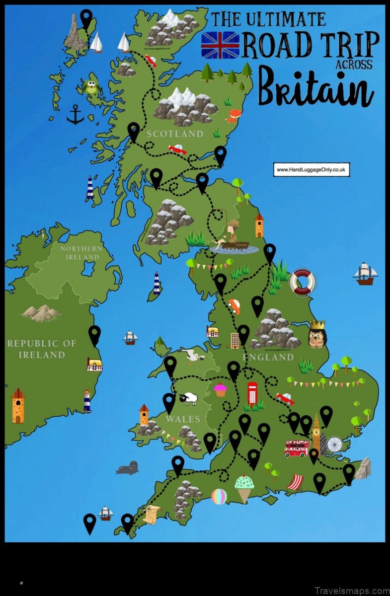 Map of Bushmills United Kingdom