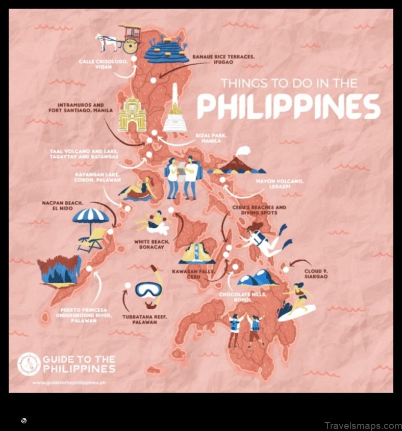 Map of Busing Philippines