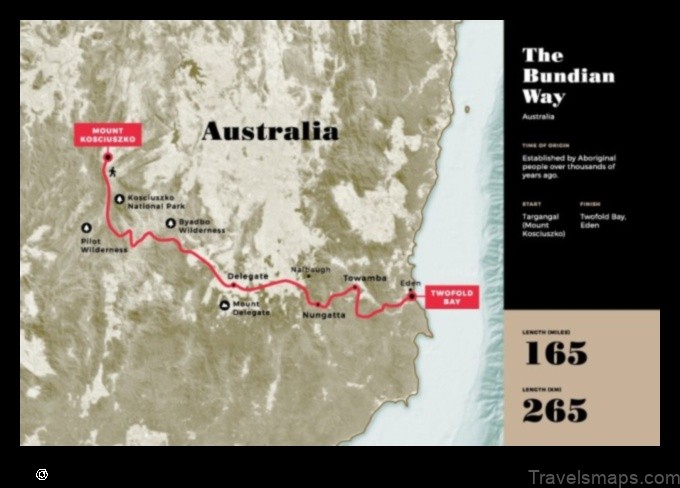 Map of Eden Australia