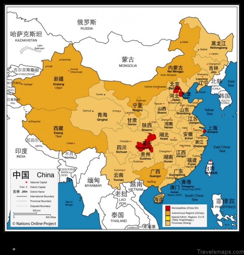 Map of Guojia China