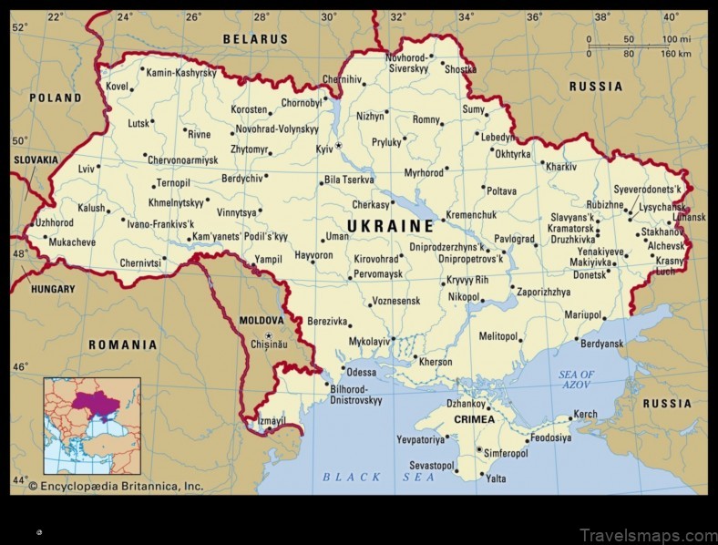 Map of Khriatska Ukraine