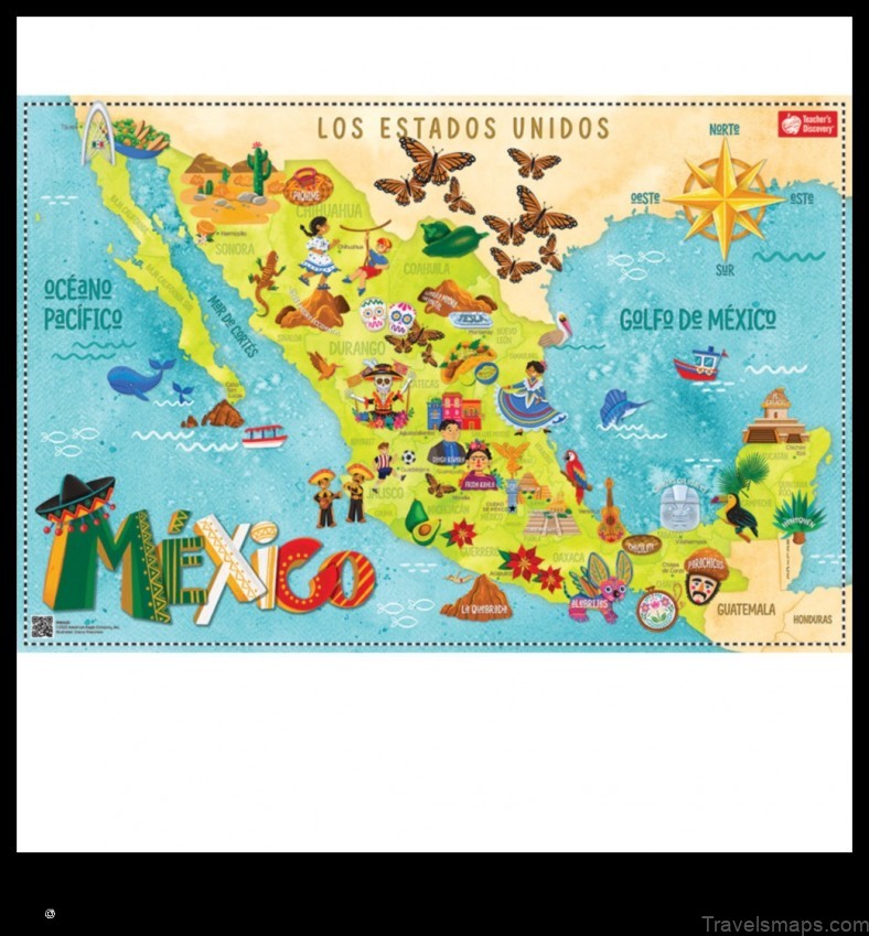 Map of La Nueva Era Mexico