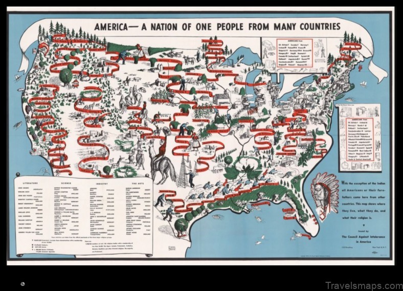 Map of Liberty United States