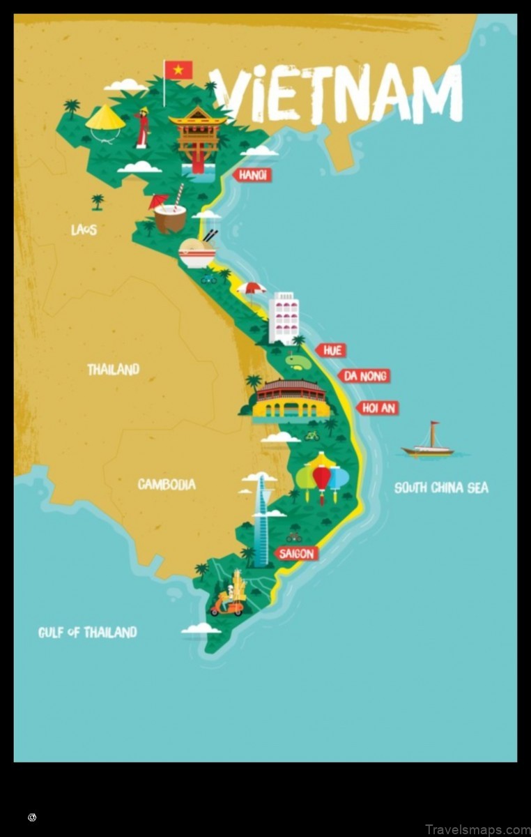 Map of Me Viet Nam