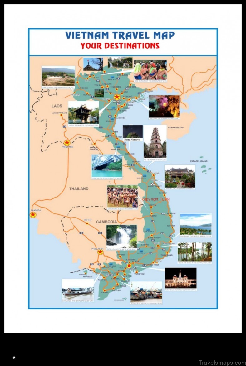 Map of Me Viet Nam