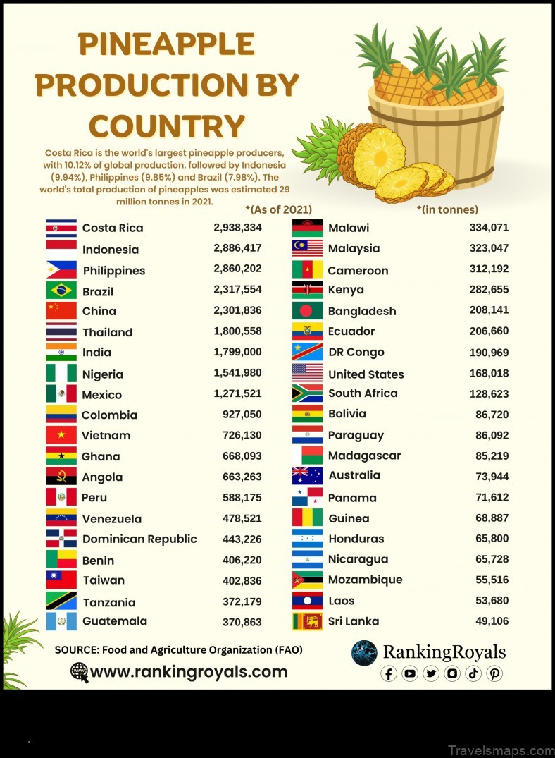 Map of Piña Philippines