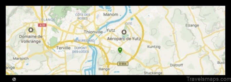 Map of Yutz France