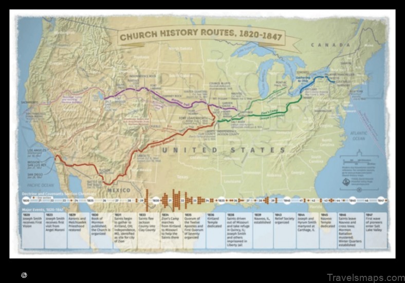 Map of Trinity United States