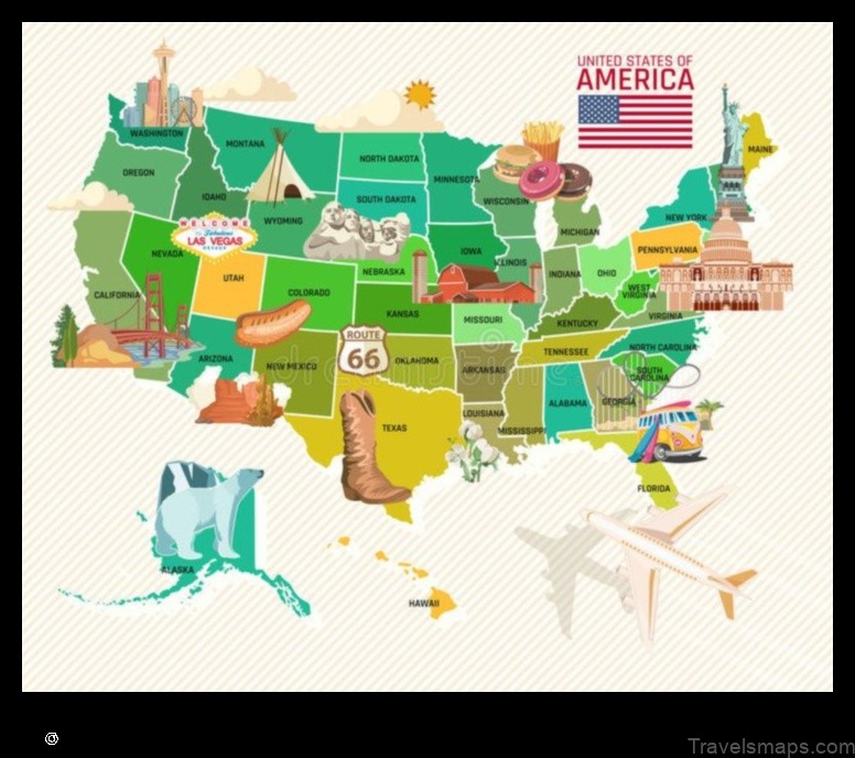 Map of Welcome United States