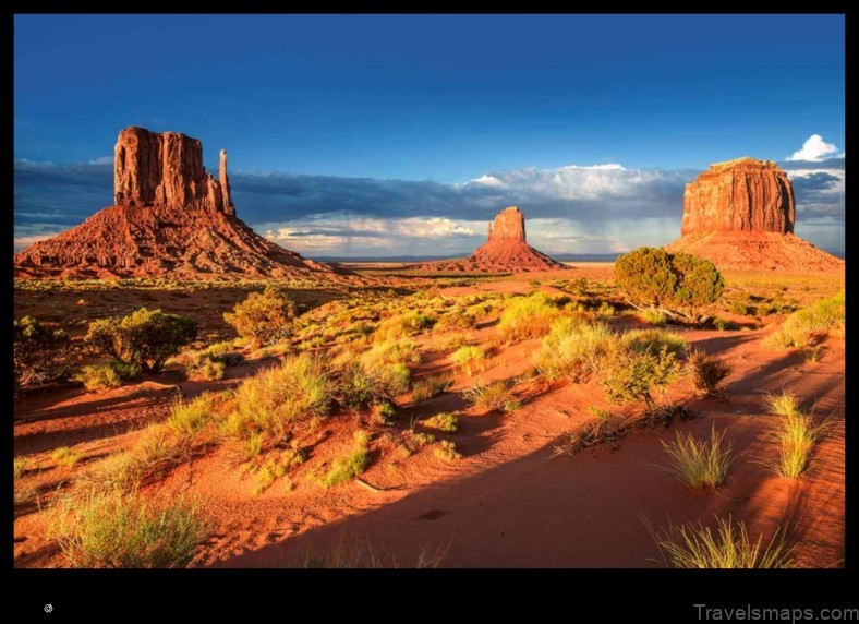 Map of Navajo United States